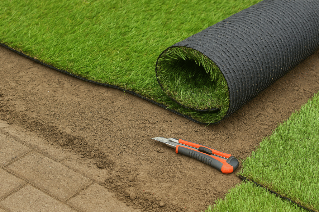come installare lerba sintetica
